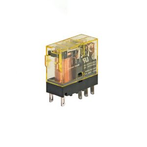 Relay Idec loại nhỏ, 2 cực, 8 chân dẹp, có đèn, 8A/24V AC, RJ2S-CL-A24